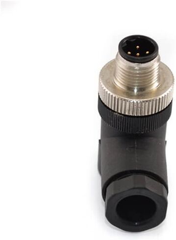 M12 Cable Connector Screw-Joint Termination Right Angle Non-Shield (4 Pin Female A-Code) in Kuwait