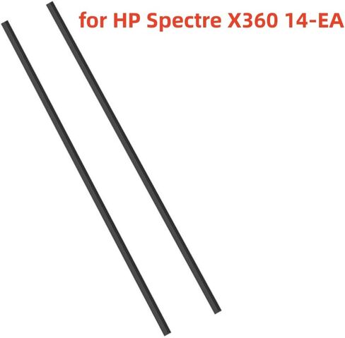 غطاء سفلي للكمبيوتر المحمول قواعد مطاطية شرائط بديلة لـ HP Spectre X360 14-EA الغطاء السفلي شريط مطاطي للقدم مانع للانزلاق حصيرة in Kuwait