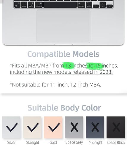 mac Shortcut Sticker 2023 (Clear, 1) in Saudi Arabia