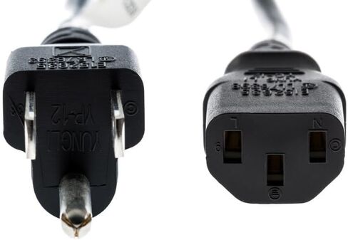 Universal 3 Prong AC Power Cord Replacement for Ion Speaker Power Cord, Amp Power Cord, Ion Pathfinder Speaker Systems, 18 AWG, 10A/125V Rated, C13 to NEMA 5-15P, Lifetime Wty (3 ft) in Saudi Arabia