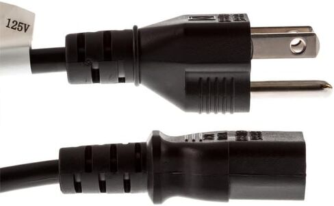 Universal 3 Prong AC Power Cord Replacement for Ion Speaker Power Cord, Amp Power Cord, Ion Pathfinder Speaker Systems, 18 AWG, 10A/125V Rated, C13 to NEMA 5-15P, Lifetime Wty (3 ft) in Saudi Arabia