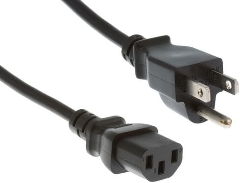 Universal 3 Prong AC Power Cord Replacement for Ion Speaker Power Cord, Amp Power Cord, Ion Pathfinder Speaker Systems, 18 AWG, 10A/125V Rated, C13 to NEMA 5-15P, Lifetime Wty (3 ft) in Saudi Arabia