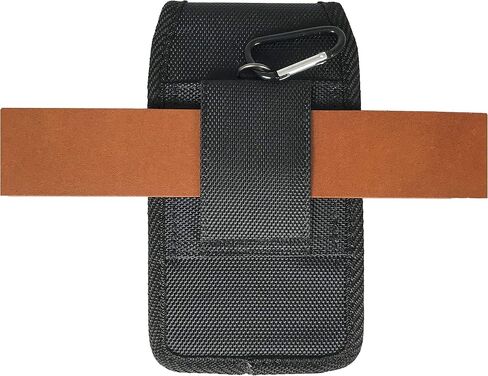 Vertical Holster Belt Case Size XL (Inner Size: 6.5 x 3.15 x 0.43 in) Nylon, Belt Loop, for Apple iPhone 15 Pro Max 14 Pro Max, Samsung Galaxy S24 Ultra, S23 Ultra A15 A25 A35 in Saudi Arabia