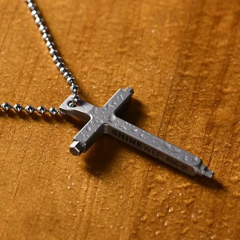 Keychain Carry Allen Wrench, 2.5mm 3mm 4mm Hex Key, Screwdriver, Multi-function Tool for Photographer Every Day Carry in Kuwait