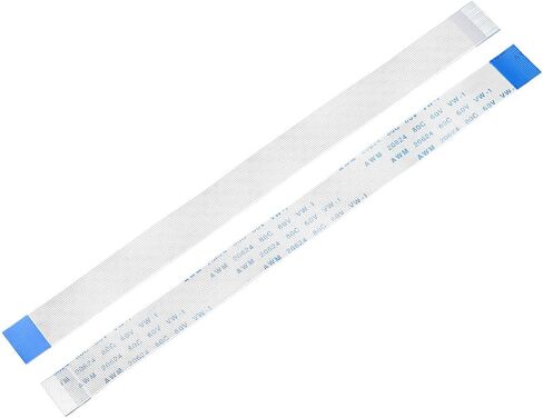 uxcell Flexible Flat Cable, 22 Pins 0.5mm Pitch 150mm FPC FFC Flexible Ribbon Cable for LCD TV Car Audio DVD Player Laptop 10Pcs (B Type) in Saudi Arabia