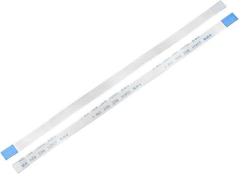 uxcell Flexible Flat Cable, 22 Pins 0.5mm Pitch 150mm FPC FFC Flexible Ribbon Cable for LCD TV Car Audio DVD Player Laptop 10Pcs (B Type) in Saudi Arabia