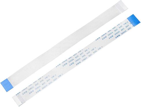 uxcell Flexible Flat Cable, 22 Pins 0.5mm Pitch 150mm FPC FFC Flexible Ribbon Cable for LCD TV Car Audio DVD Player Laptop 10Pcs (B Type) in Saudi Arabia