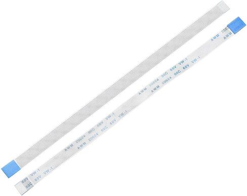 uxcell Flexible Flat Cable, 22 Pins 0.5mm Pitch 150mm FPC FFC Flexible Ribbon Cable for LCD TV Car Audio DVD Player Laptop 10Pcs (B Type) in Saudi Arabia