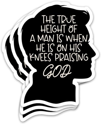 ZURRAM 3PCS He Would Love First Christian Faith 3" Sticker, Vinyl Waterproof Jesus God Bible Verse Quotes Decal, Religious Scripture Sticker for Laptop Water Bottle Journal 3 Inches in Saudi Arabia