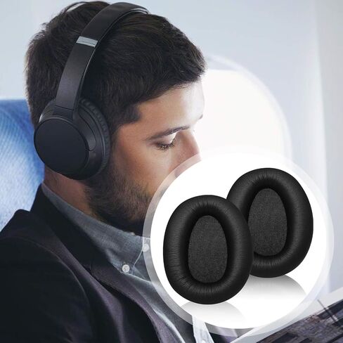 Adhiper Replacement Ear Pads for Sony WH-CH700N, MDR-ZX770BN, MDR-ZX780DC, MDR-10R (10RBT 10RNC) Over-Ear Headphones, WHCH700N Earpads Cushions with Softer Memory Foam & Protein Leather in Kuwait