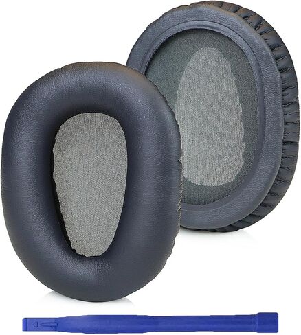 وسائد أذن بديلة من Adhiper لأجهزة Sony WH-CH700N، MDR-ZX770BN، MDR-ZX780DC، MDR-10R (10RBT 10RNC) فوق الأذن، وسائد أذن WHCH700N مع إسفنج أكثر نعومة وجلد بروتين in Saudi Arabia