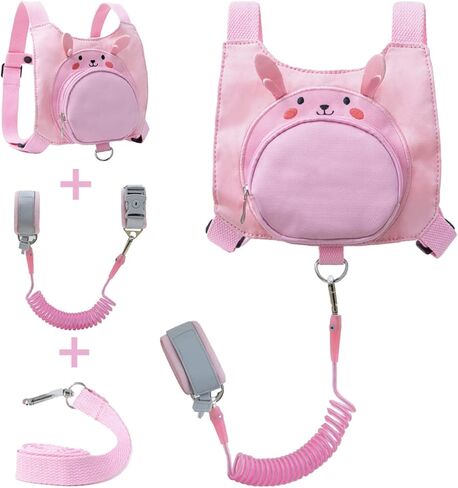 Toddler Harness with Leash Kid Anti-Lost Wrist Link Leash Child Wristband (Dinosaur) in Saudi Arabia