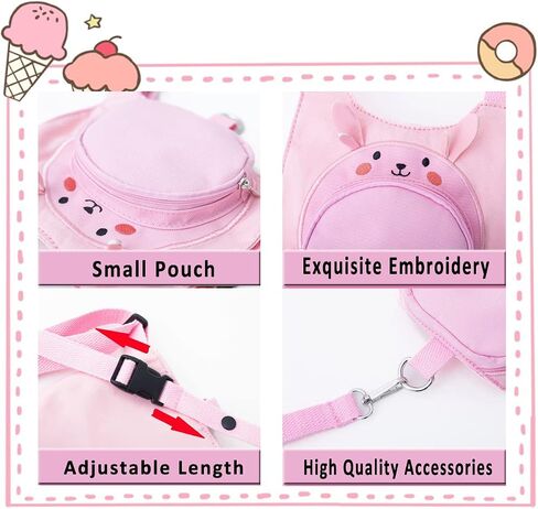Toddler Harness with Leash Kid Anti-Lost Wrist Link Leash Child Wristband (Dinosaur) in Saudi Arabia