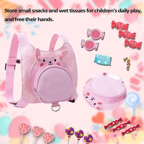 Toddler Harness with Leash Kid Anti-Lost Wrist Link Leash Child Wristband (Dinosaur) in Saudi Arabia