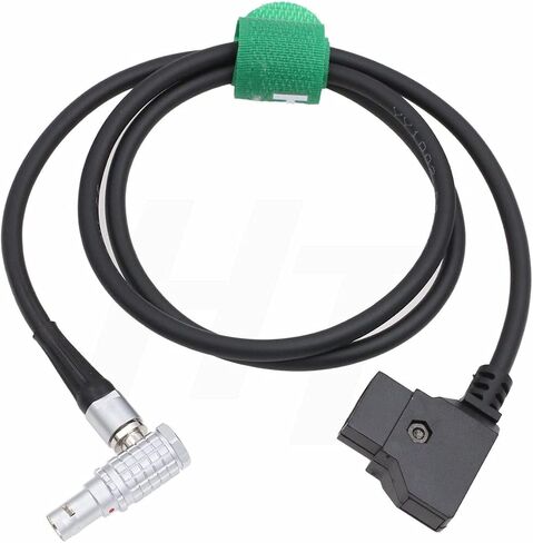 12/24V D-tap 2 Pin Power Cable for SmallHD 703 Monitor, Preston MDR4 Teradek Bolt Bond, Camera EVF Viewfinder 90cm Flexible Braided in Saudi Arabia