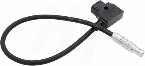 12/24V D-tap 2 Pin Power Cable for SmallHD 703 Monitor, Preston MDR4 Teradek Bolt Bond, Camera EVF Viewfinder 90cm Flexible Braided in Saudi Arabia