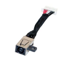 AC DC Power Jack Socket Cable Harness for Dell Inspiron 11 (3148), 13 (7347) (7348) (7352) (7359), 15 (7558) (7568) (7579), P/N: JDX1R 0JDX1R 450.01V01.2001