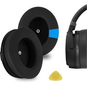 Geekria Sport Cooling-Gel Replacement Ear Pads for HyperX Cloud Orbit S Headphones Ear Cushions, Headset Earpads, Ear Cups Cover Repair Parts (Black)