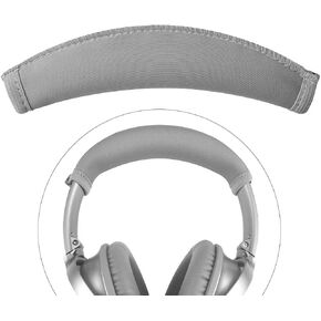 Linkidea Headband Protector Compatible with Bose QuietComfort QC35, QC25, QC15 Headphones Replacement Headband Cover, Flex Fabric Head Top Pad Easy DIY Installation (Grey)