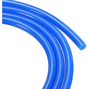 Pneumatic Tubing - Polyurethane Air Compressor Hose Pipe, Apply to Air Line Transfer(8mm OD 5mm ID, 16Ft, Blue)