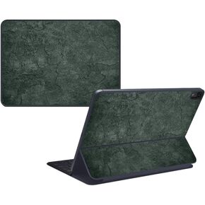 MightySkins Skin Compatible with Apple iPad Pro Smart Keyboard 11" (2018) - Green Stone - Protective, Durable and Unique Vinyl Decal wrap Cover - Easy to Apply and Change Styles - Made in The USA