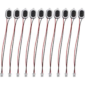 10 PCS Speaker 1 Watt 8 Ohm Mini Speaker 8ohm 1w Full-Range Cavity Advertising Machine Small Speaker 3.3V 5V with JST-PH2.54mm-2 pin Interface for Arduino Small DIY Electronic Projects