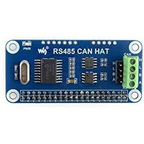 Raspberry Pi RS485 CAN HAT Allows Stable Long-Distance Communication via RS485/CAN Functions Onboard MCP2515 Transceiver SN65HVD230 SP3485