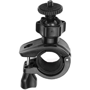 Camera Bike Mount Clamp, Applicable for GOPRO Sports Camera Accessories O-Ring Screw Head Motorcycle Bicycle Clip Bracket+Adapter