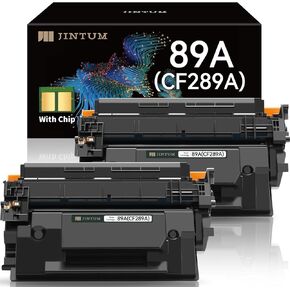 JINTUM 89A Compatible Toner Cartridge Replacement for HP 89A 89X 89Y CF289A CF289X CF289Y Black Toner for Enterprise M507 M507n M507dn M507x MFP M528dn M528f M528c M528z M528 Printer (with Chip)