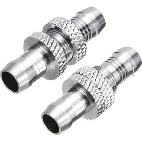 MECCANIXITY Hose Connector Water Cooling Connector Fitting 7/16" for Computer Water Cooling Hose ID 10mm 2Pcs