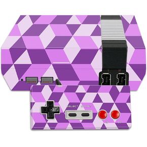 MightySkins Skin Compatible with Nintendo NES Classic Edition wrap Cover Sticker Skins Pink Geo Tile