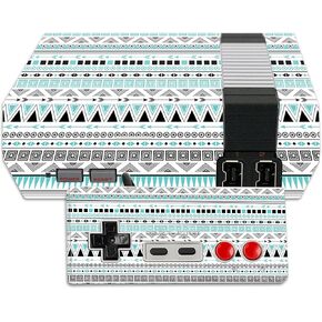 MightySkins Skin Compatible with Nintendo NES Classic Edition wrap Cover Sticker Skins Turquoise Tribal