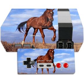 MightySkins Skin Compatible with Nintendo NES Classic Edition wrap Cover Sticker Skins Horse