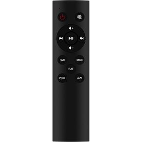 AULCMEET Replace Remote Control Compatible with Majority BOWFELL Bow-BAR-BLK Bowfell Sound Bar
