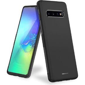 UNBREAKcable Case for Samsung Galaxy S10 (6.1 Inches) – Ultra-Thin Frosted TPU Silicone Protective Case for Galaxy S10 [Shockproof, Scratch-Resistant & Anti-Fingerprint] ¨C Black