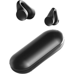 Ear Clip Wireless Bluetooth Headset, Open Earbuds, Sports Headphones, Lightweight, Comfortable and Stable to wear, Metal Shell Design, Clear Sound Quality, up to 30 Hours of Playback time, IPX54