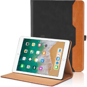 Case for iPad Mini 5 2019 (5th Generation 7.9-inch), iPad Mini 4 3 2 Tablet Case with Hand Strap Large Pocket Premiun PU Leather Auto Wake/Sleep Smart Cover, Gray