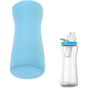 32 oz Water Bottle Sleeve Compatible with Cirkul,Neoprene Sweat Absorbing Insulated Water Bottle Cover for Retaining Temperature,Black