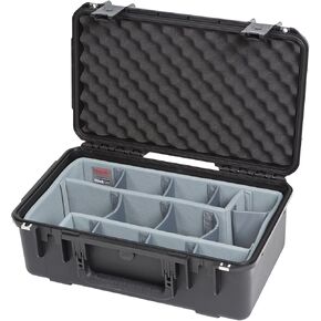 SKB Cases 3i-2011-8DT iSeries 2011-8 Case, Think Tank Designed Photo Dividers, Black, Watertight/dustproof, 19.5" L x 10.5" W x 7" D