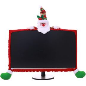 New Year Ideas Chirstmas Decor Nuc Computer Christmas Home Decoration Computers Christmas Home Ornaments Computer Protector Christmas Decoration Office Monitor Cartoon