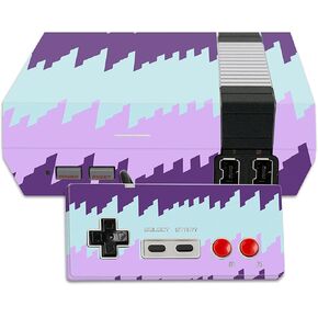 MightySkins Skin Compatible with Nintendo NES Classic Edition wrap Cover Sticker Skins Crazy Rectangles
