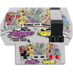 MightySkins Skin Compatible with Nintendo NES Classic Edition wrap Cover Sticker Skins Punks in The Trunk