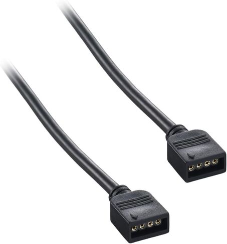 مجموعة كابل تمديد CableMod 4-Pin LED (أسود) in Kuwait