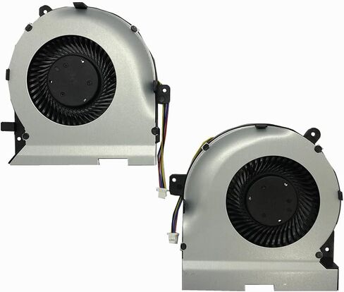 مروحة تبريد وحدة المعالجة المركزية ووحدة معالجة الرسومات البديلة الجديدة لسلسلة Asus ROG Strix GL502VS GL502VSK GL502VY MF75090V1-C540-S9A MF75090V1-C550-S9A K0709I K0709H DC5V 2.25 واط in Saudi Arabia