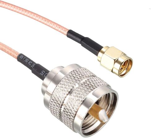 uxcell SMA Male to UHF PL-259 Male RG316 RF Coaxial Coax Cable 10 Ft in Saudi Arabia