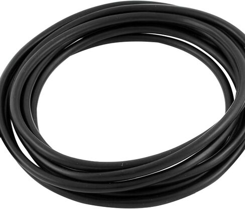 Uxcell 9.2 Feet D-SUB DB9 9 Pin Male إلى Mini DIN 8 Pin Male 28AWG موصل كابل محول، أسود in Saudi Arabia