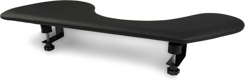 Forearm Support, Wrist Rest, Clamp-on Table Mount Leather Elbow Armrest Pad, Ergonomic Design, Punch-Free Desk Extender for Home and Office, Easy Typing & Pain Relief in Saudi Arabia