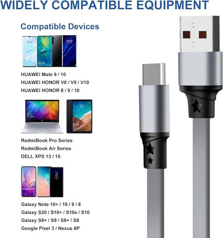 Car Carplay Cable for iPhone 16 15 Pro Max Plus Cable, Retractable USB A to Type C Charger Cord QC 3.0 Fast Charging Data Sync Compatible with Galaxy S23 S22 S10 Note G6 G5 PS5 and More 2-Pack 3.3ft in Saudi Arabia