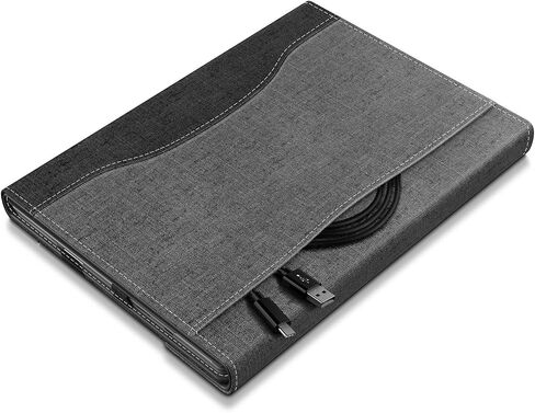 INFILAND Microsoft Surface Pro 7+/ Surface Pro 7 Plus Case Cover Compatible with Microsoft Surface Pro 7+/ Surface Pro 7/ Surface Pro 6/ Surface Pro 5/ Surface Pro 4 12.3 inch Tablets, Gray in Saudi Arabia