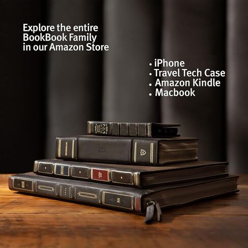 غطاء Twelve South BookBook Vol 2 لجهاز iPad Pro مقاس 12.9 بوصة (الجيل 3/4/5) وM1 وحافظات لوحة المفاتيح | غطاء جلدي مقوى لجهاز iPad Pro وحافظات لوحة المفاتيح in Kuwait